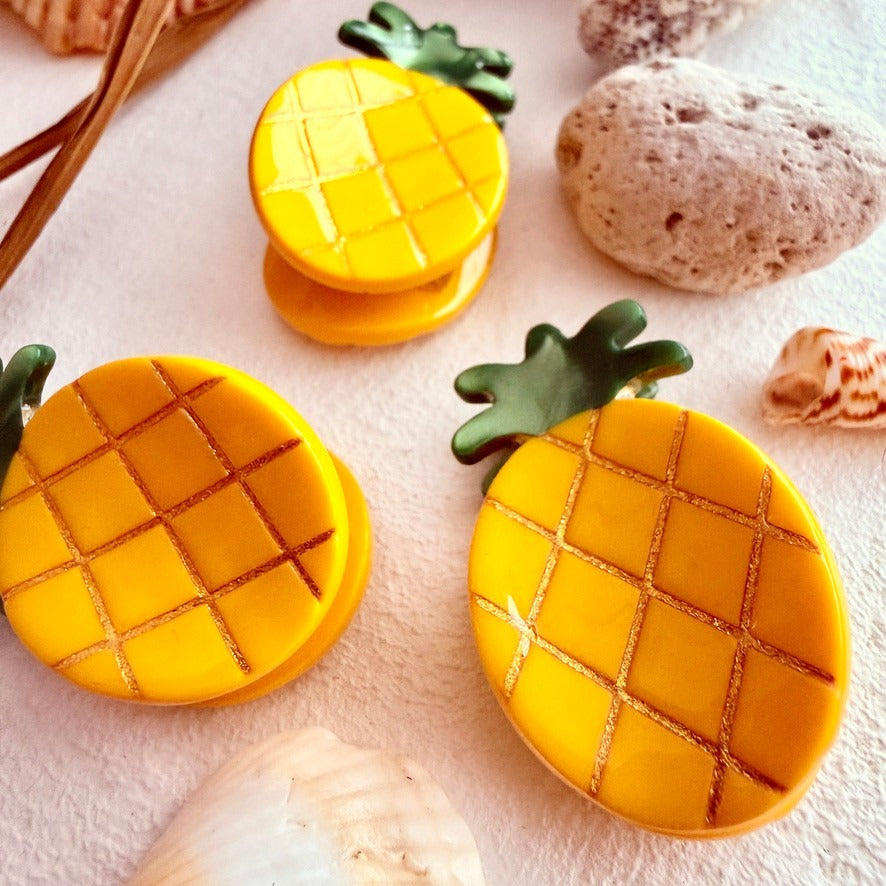 Pineapple Mini Claw Clips