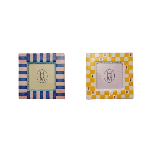 Large Stoneware Photo Frames