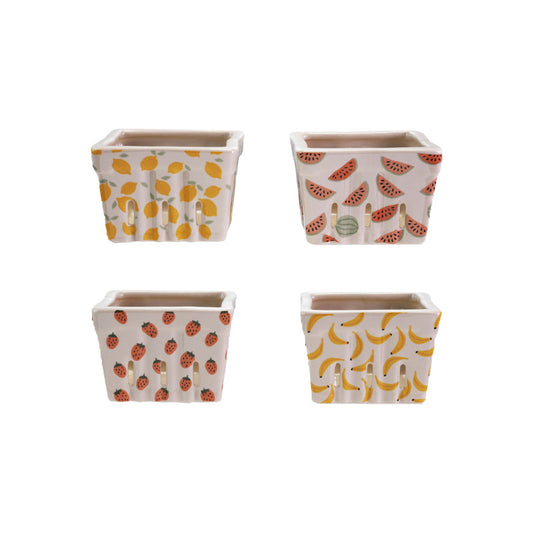 Stoneware Berry Baskets