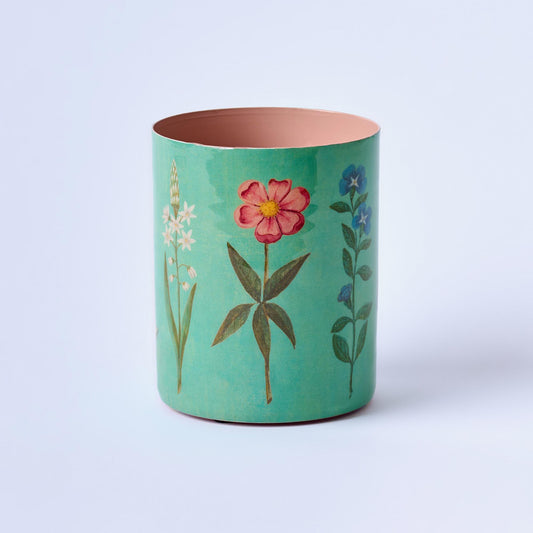 Printed Enamel Pot - Festival of Flowers