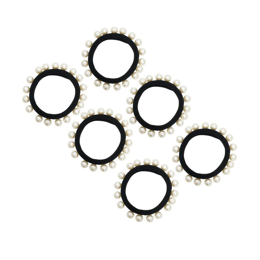 Pearl Hair Elastics - Set of 3