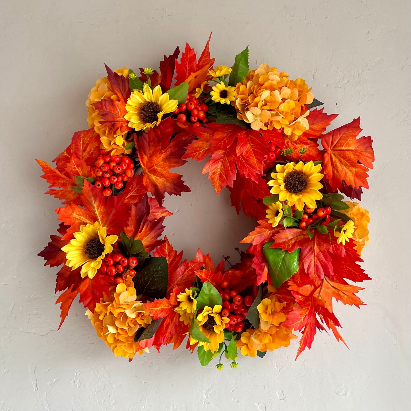 Autumn Harvest Wreath 20"
