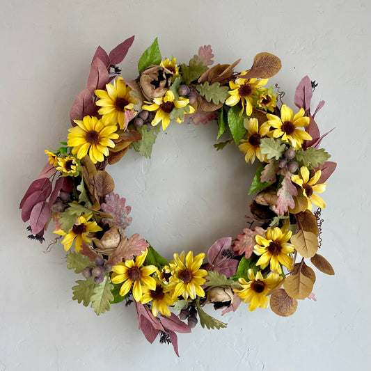 Forest Floor Autumn Wreath 23"
