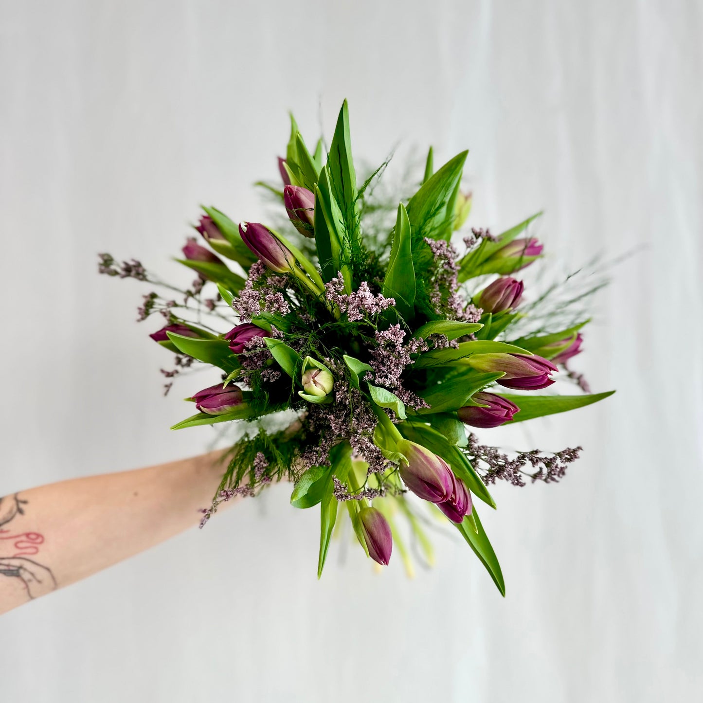 Stepping Into Spring Hand-Tied Bouquet