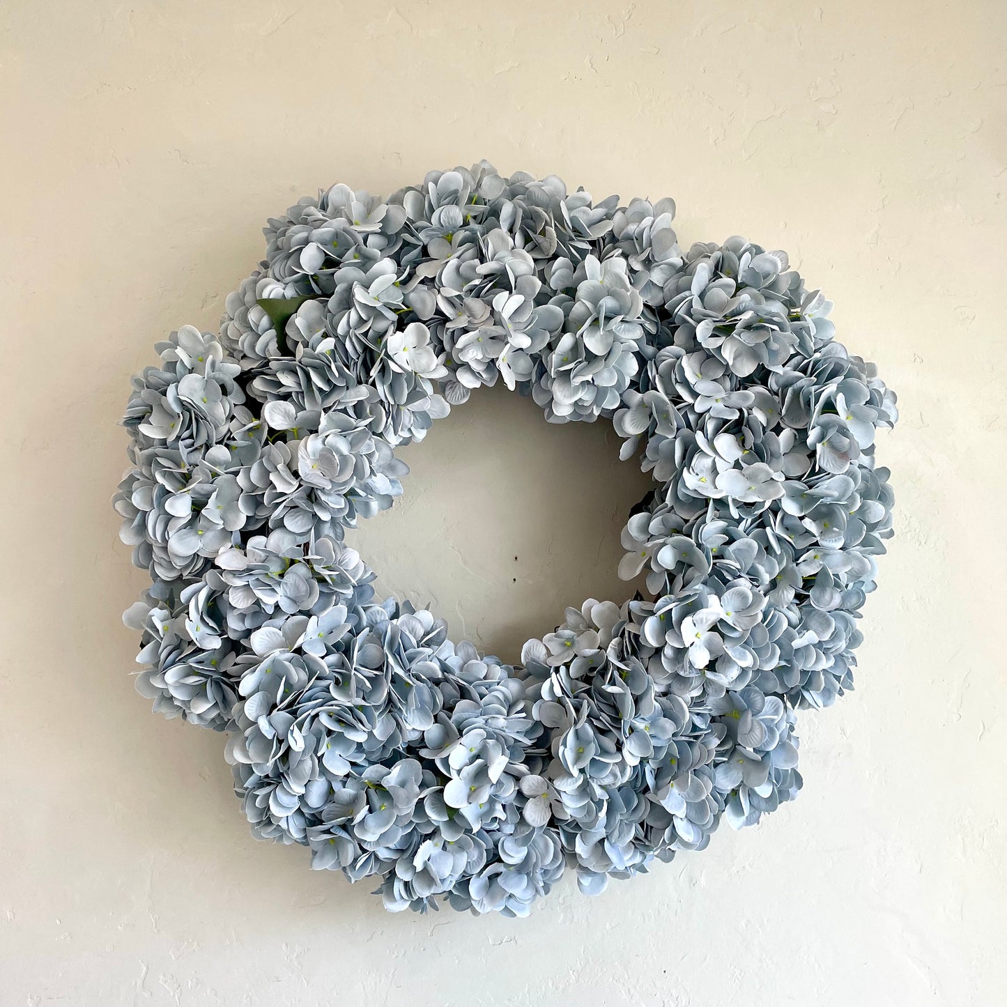 Antique Blue Hydrangea Wreath 26"