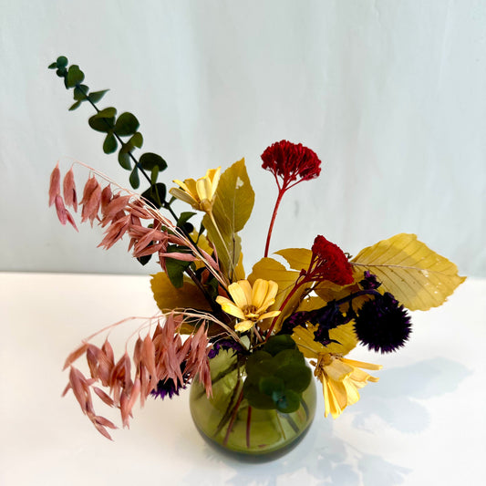 Mini Bud Vase Dried - November Nightshade