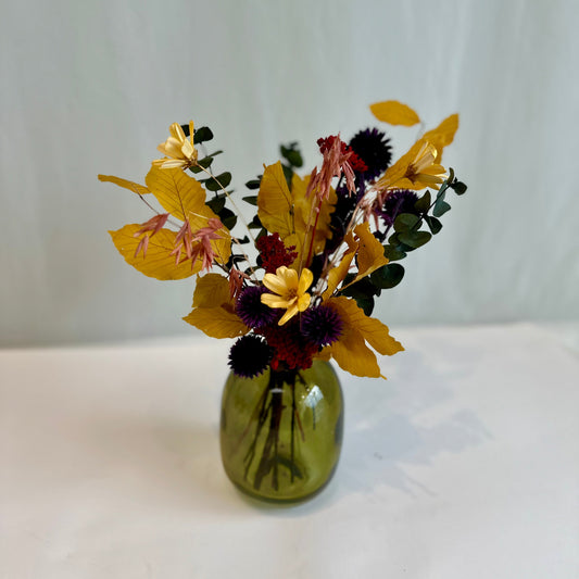 Mini Bud Vase Dried - Rustic Reeds