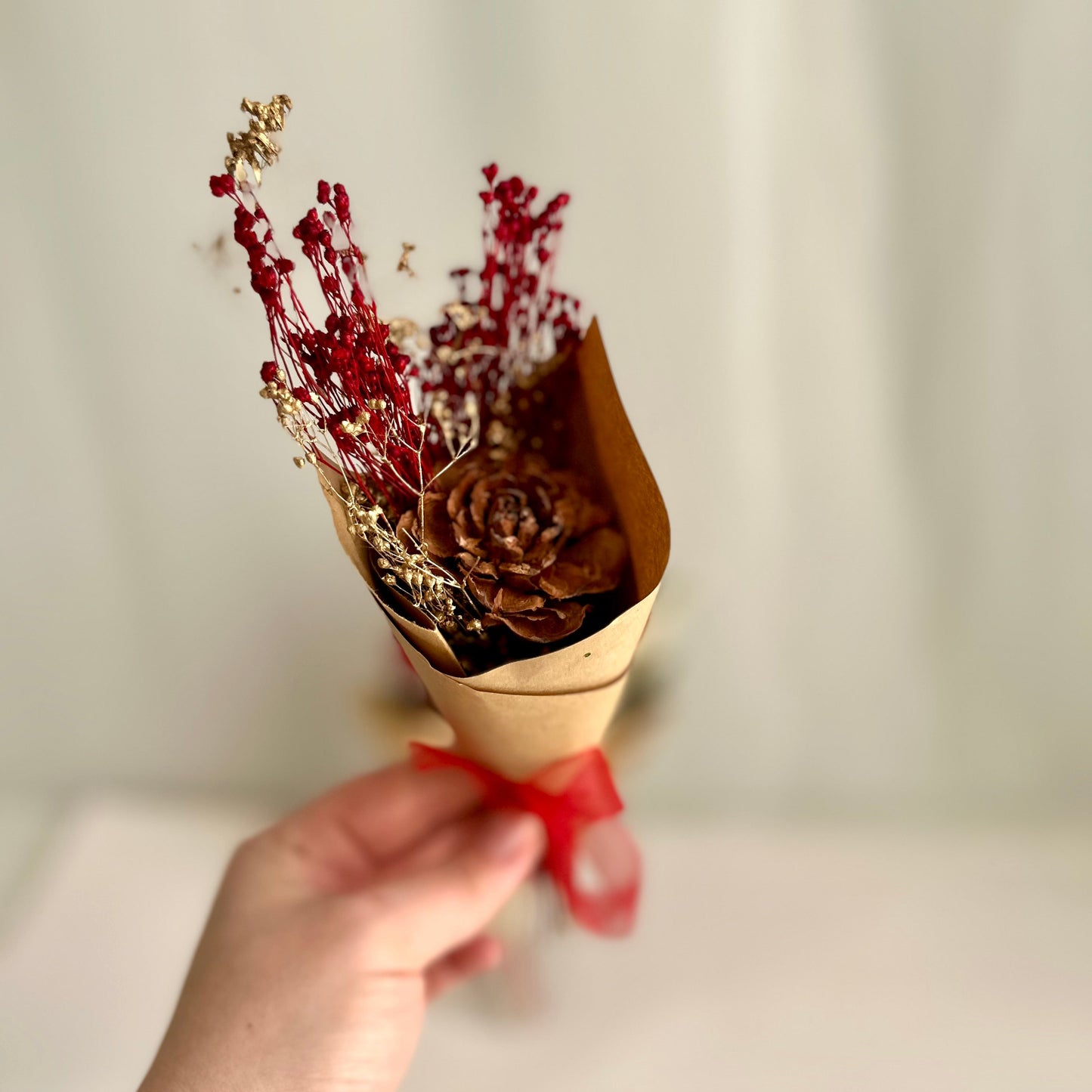 Festive Mini Dried Bouquet