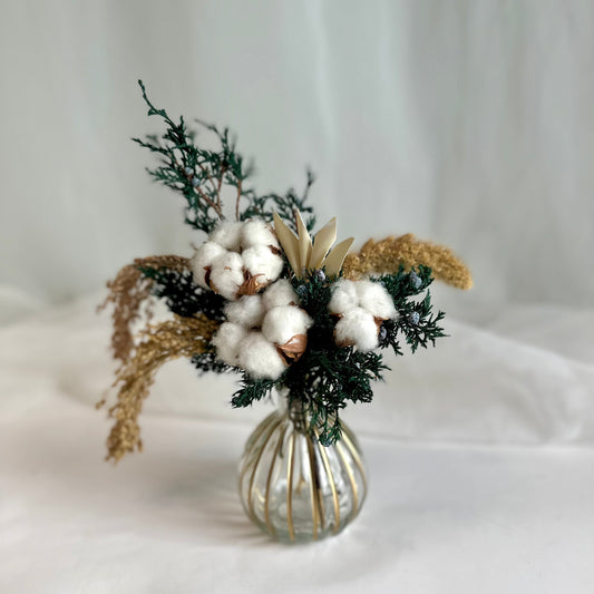 Festive Mini Bud Vase Dried - Jolly Juniper