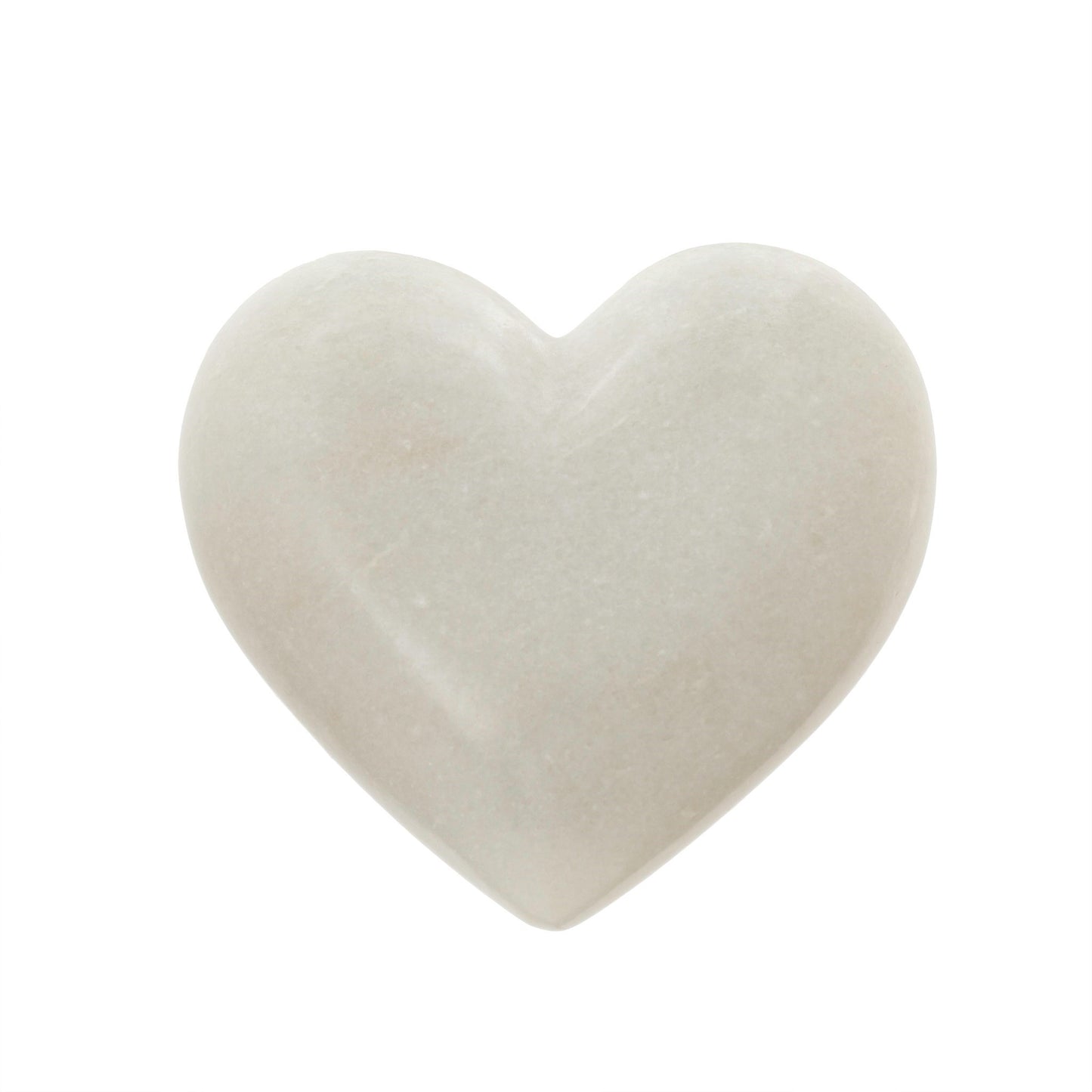 White Marble Hearts