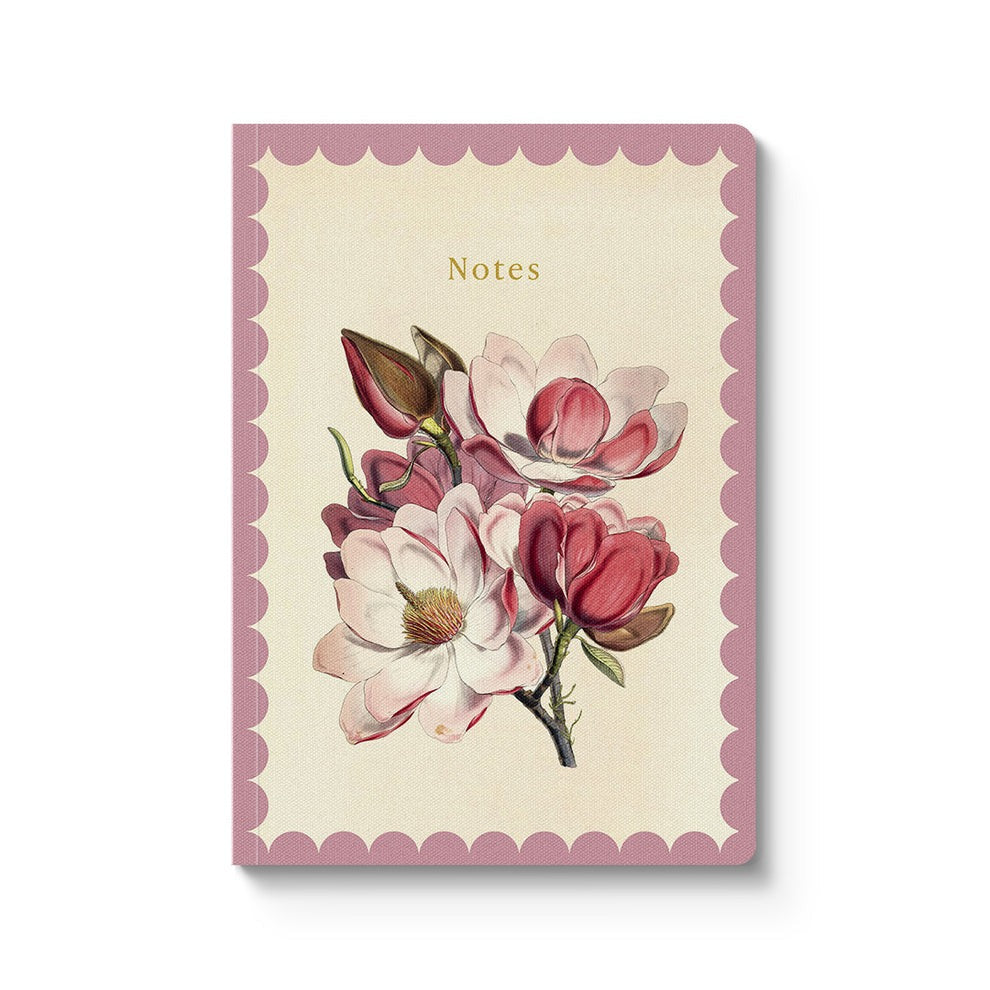 A5 Delicate Blooms Perfect Bound Notebooks