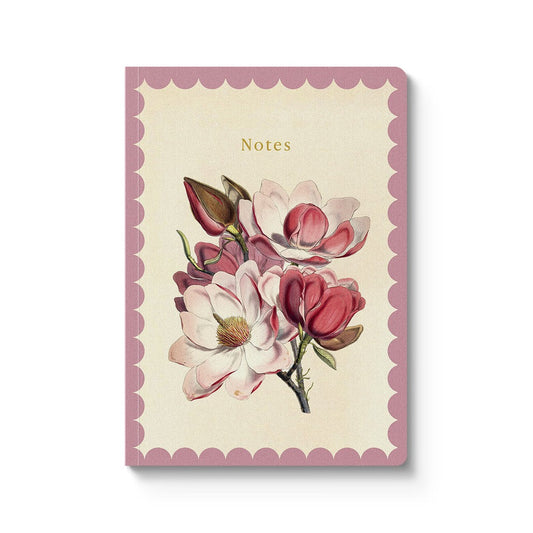 A5 Delicate Blooms Paperback Notebooks