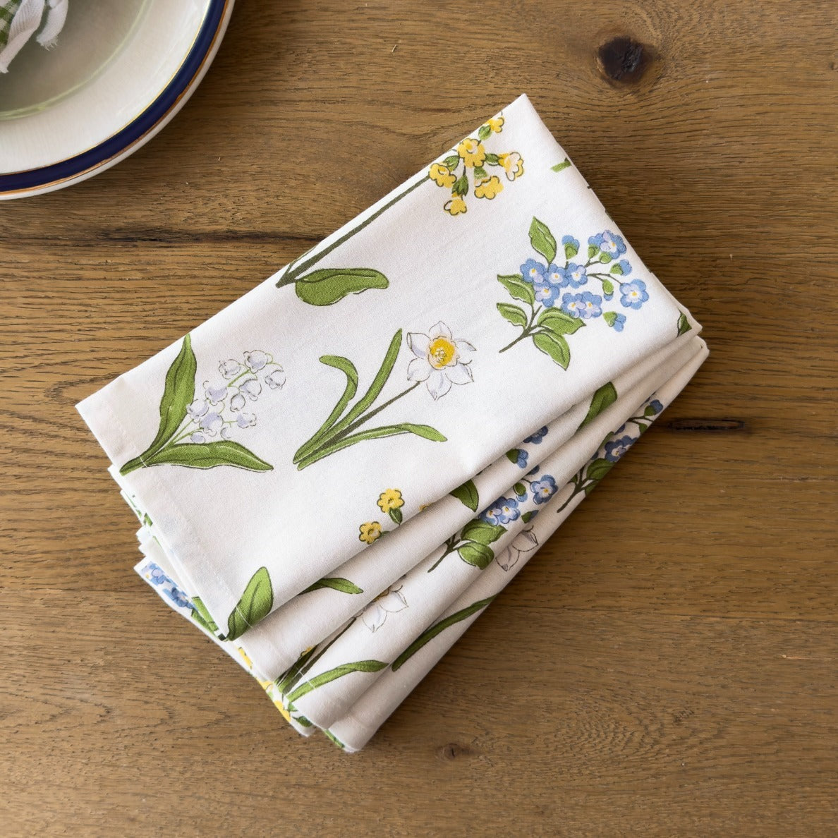 Printed Cotton Woven Napkins Set/4