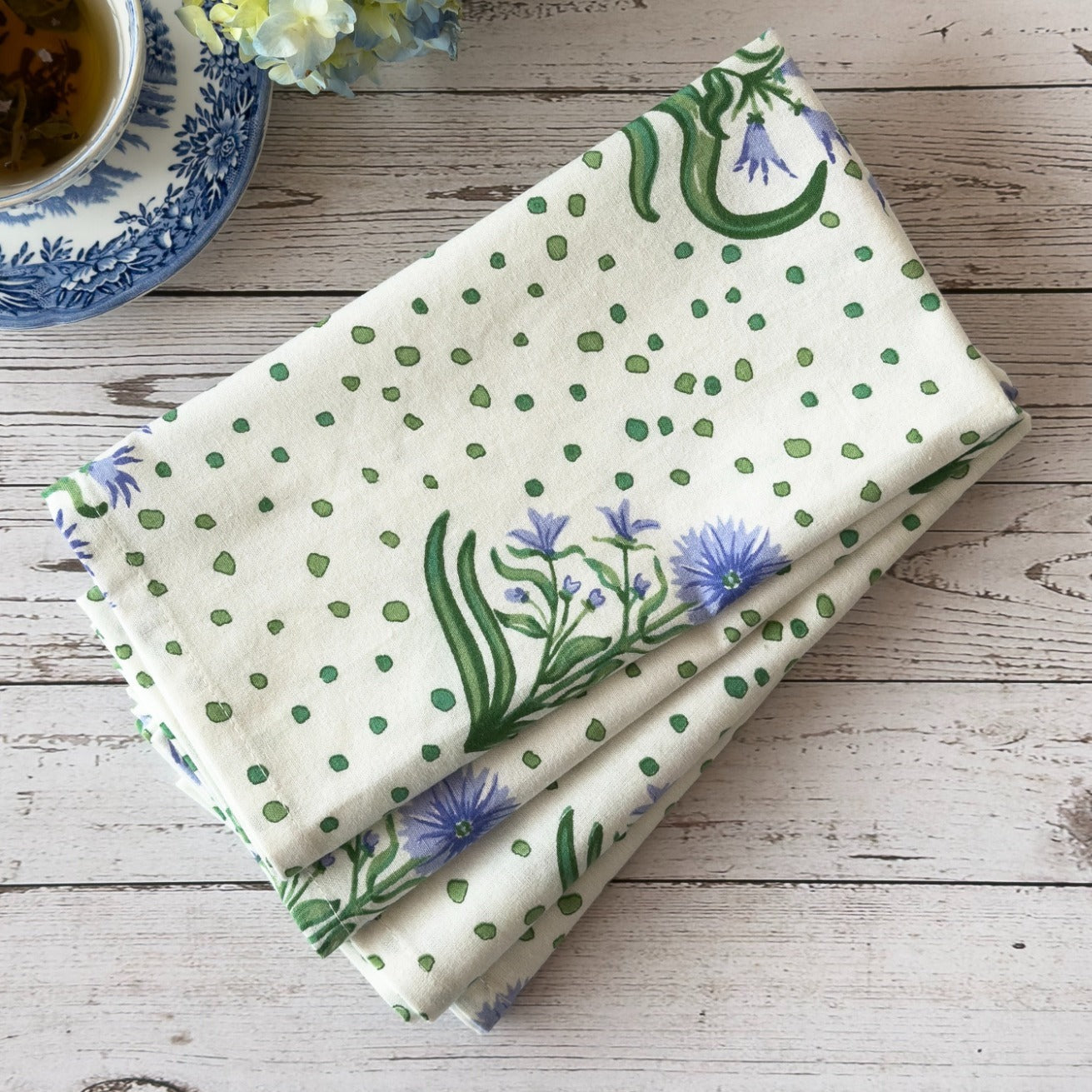 Printed Cotton Woven Napkins Set/4