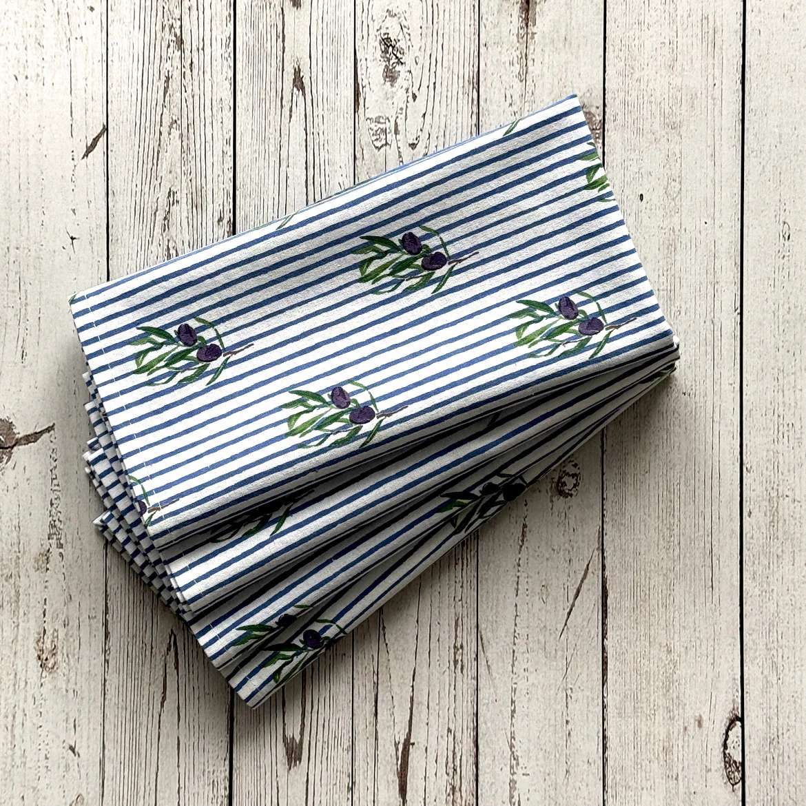 Printed Cotton Woven Napkins Set/4