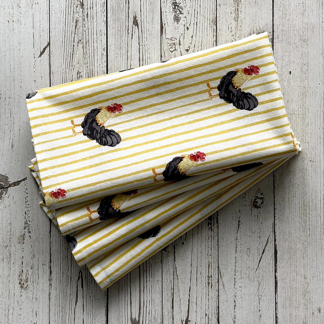 Printed Cotton Woven Napkins Set/4