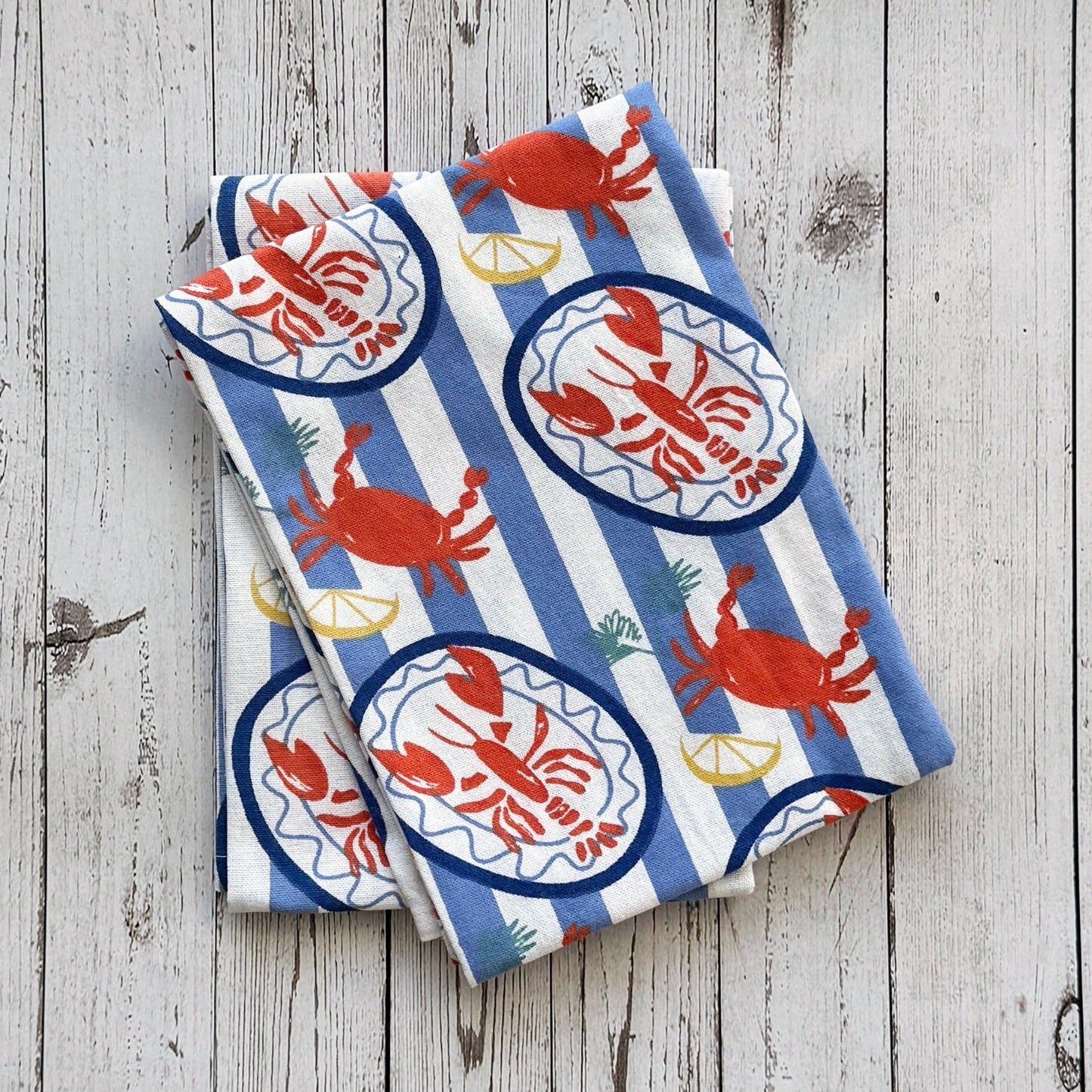 Printed Kitchen Towels - Set of 2