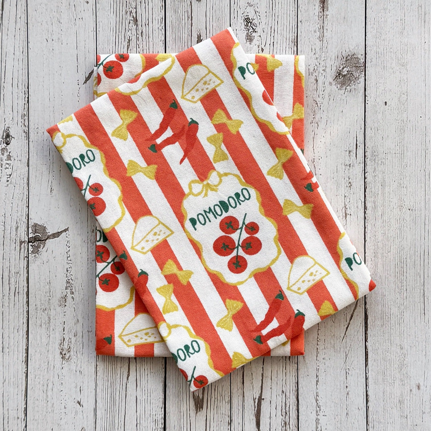 Printed Kitchen Towels - Set of 2