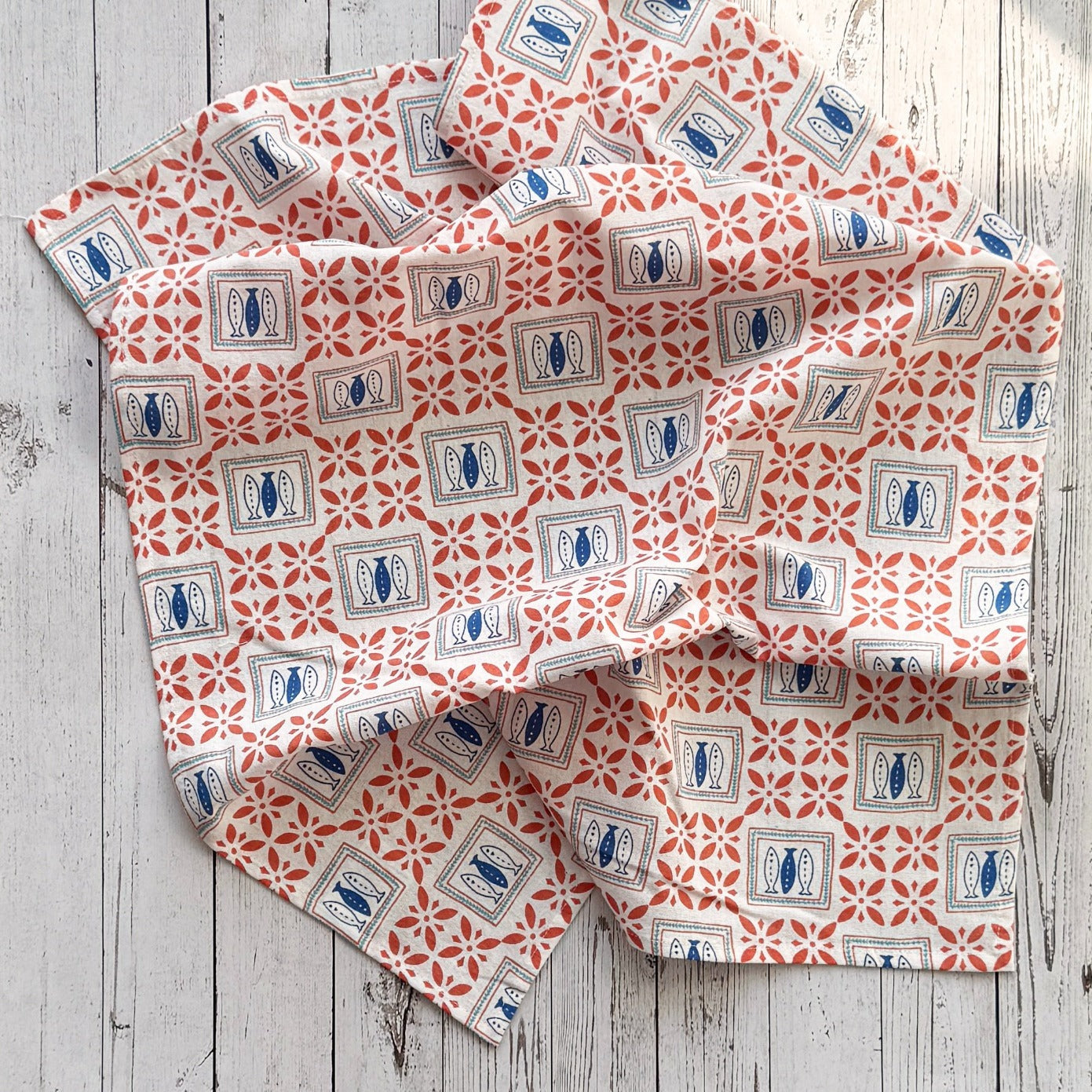 Printed Floursack Tea Towels