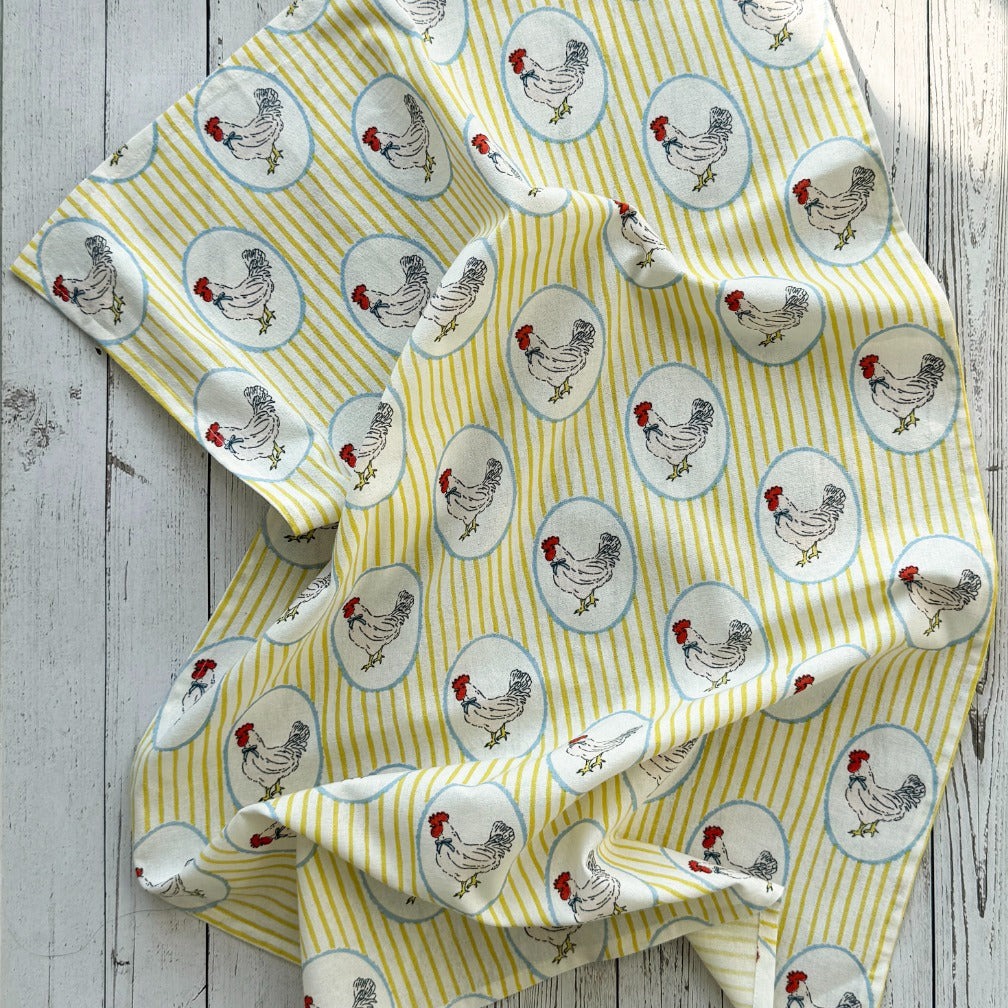 Printed Floursack Tea Towels