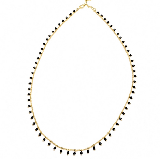 Ebony Bead Necklace