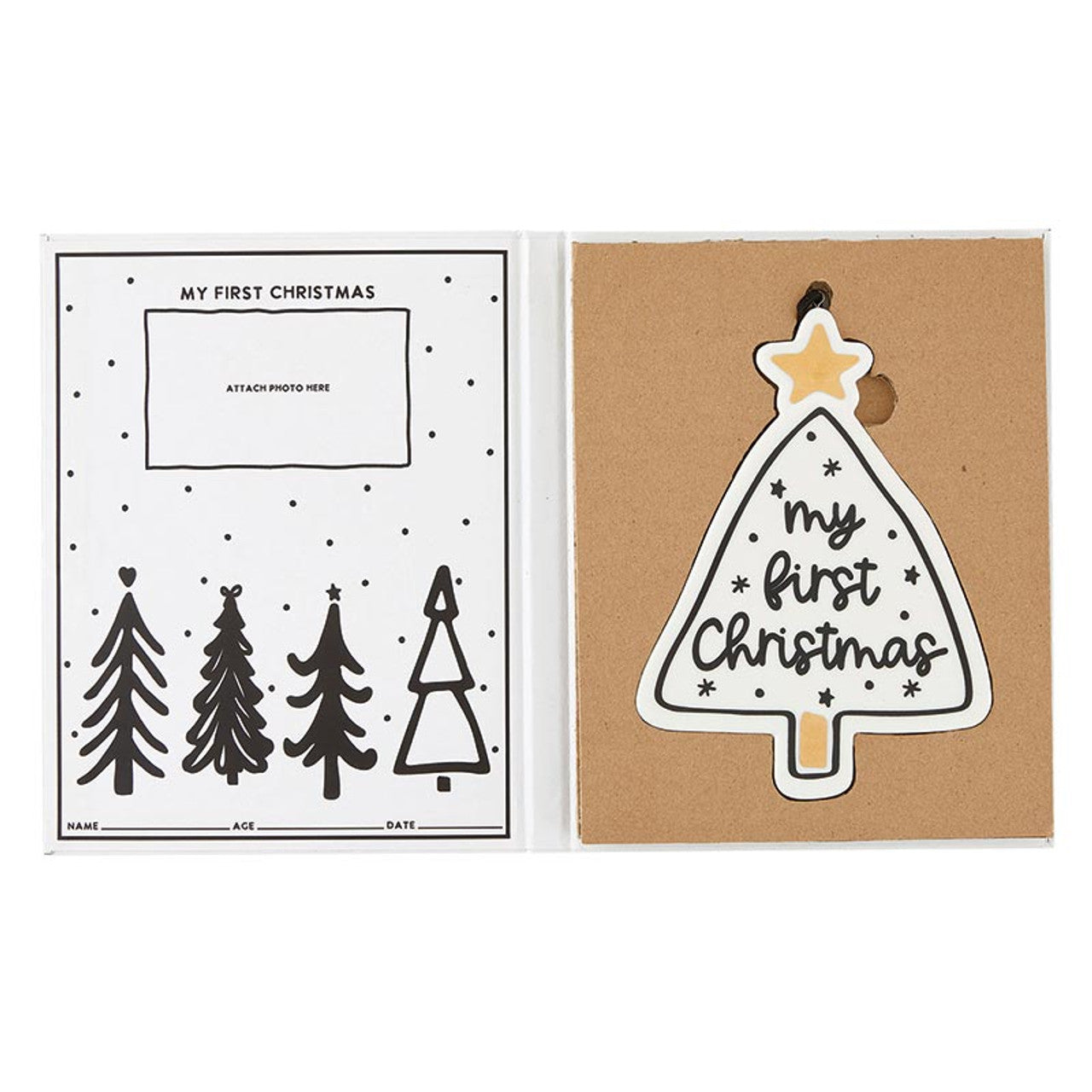 My First Christmas Keepsake Ceramic Ornament