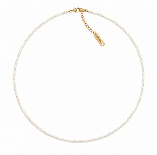 Poetic Pearl Necklace