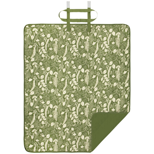 Fern and Frond Roll-up Picnic Blanket
