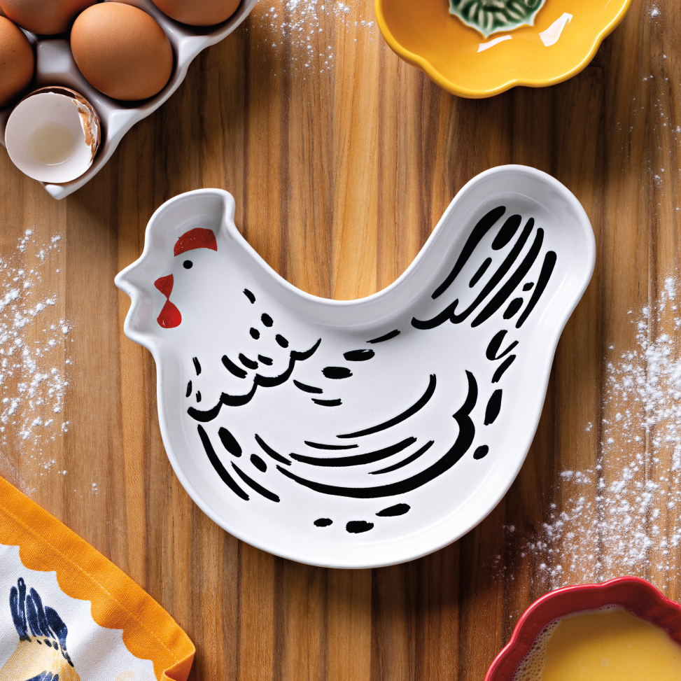 Chicken Shaped Dish
