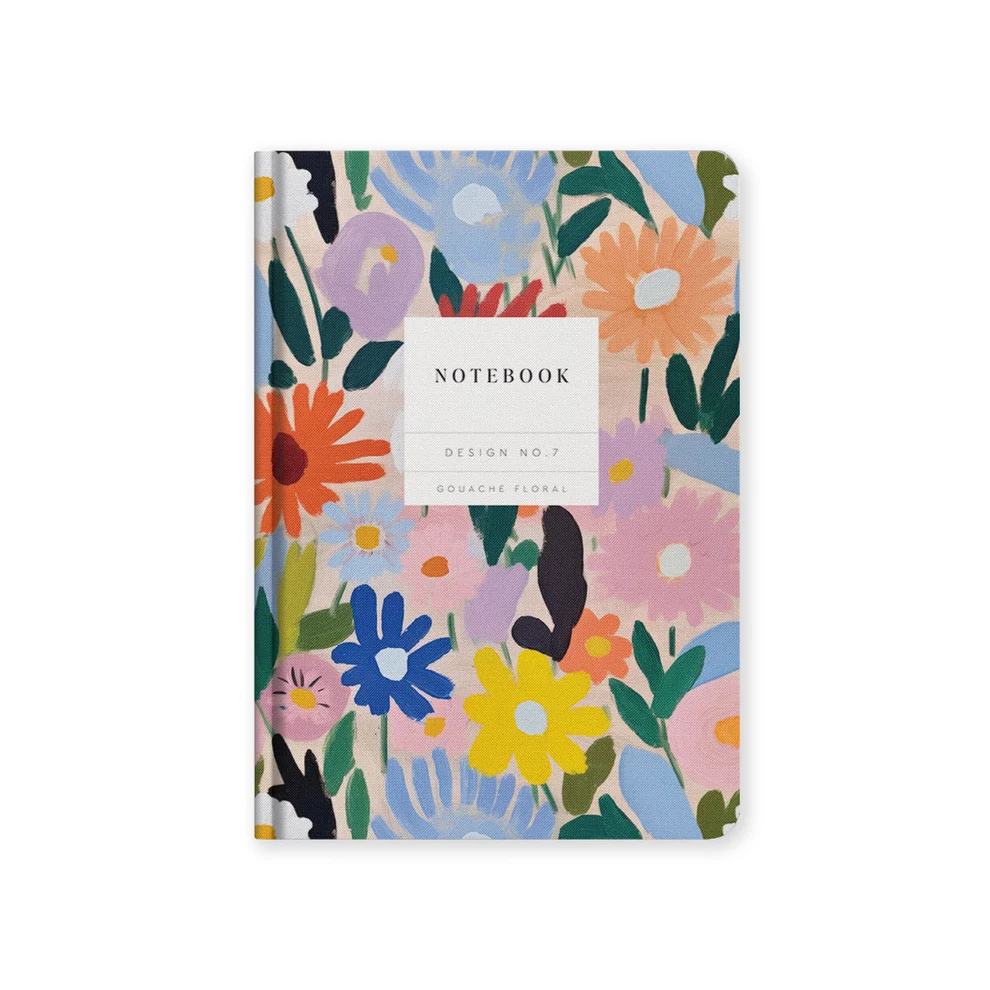 A5 Premium Fabric Hardcover Notebooks