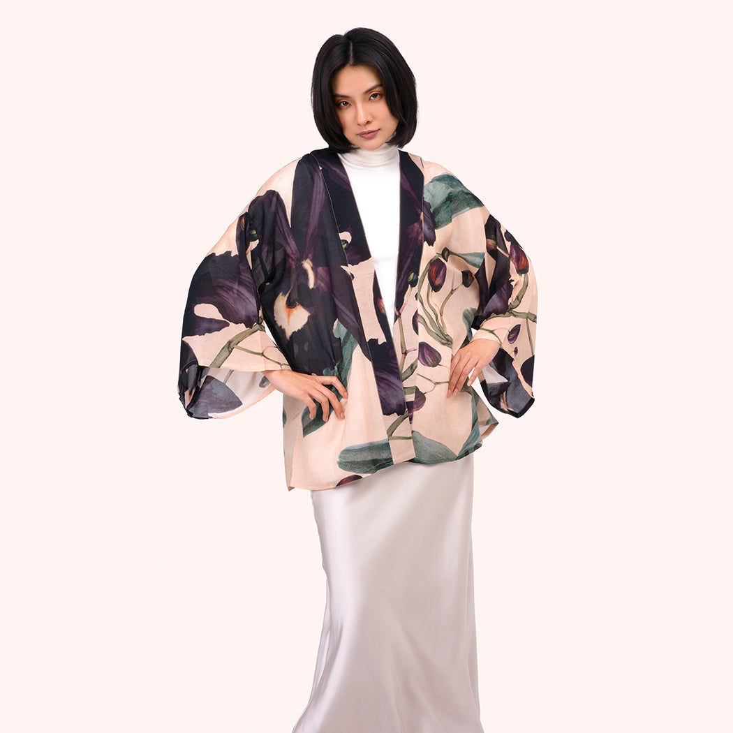 Mid-Length Kimono Jacket