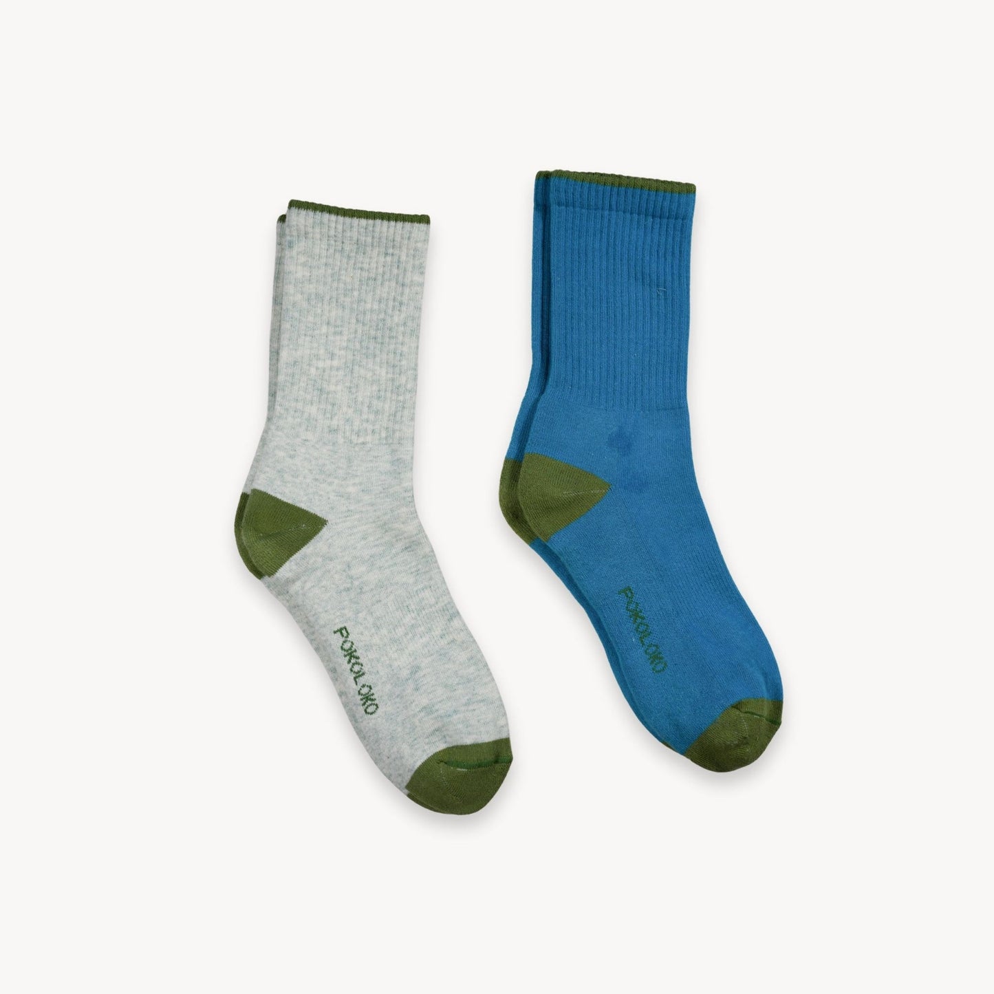 Pima Cotton Socks - Heel Toe 2 Pack