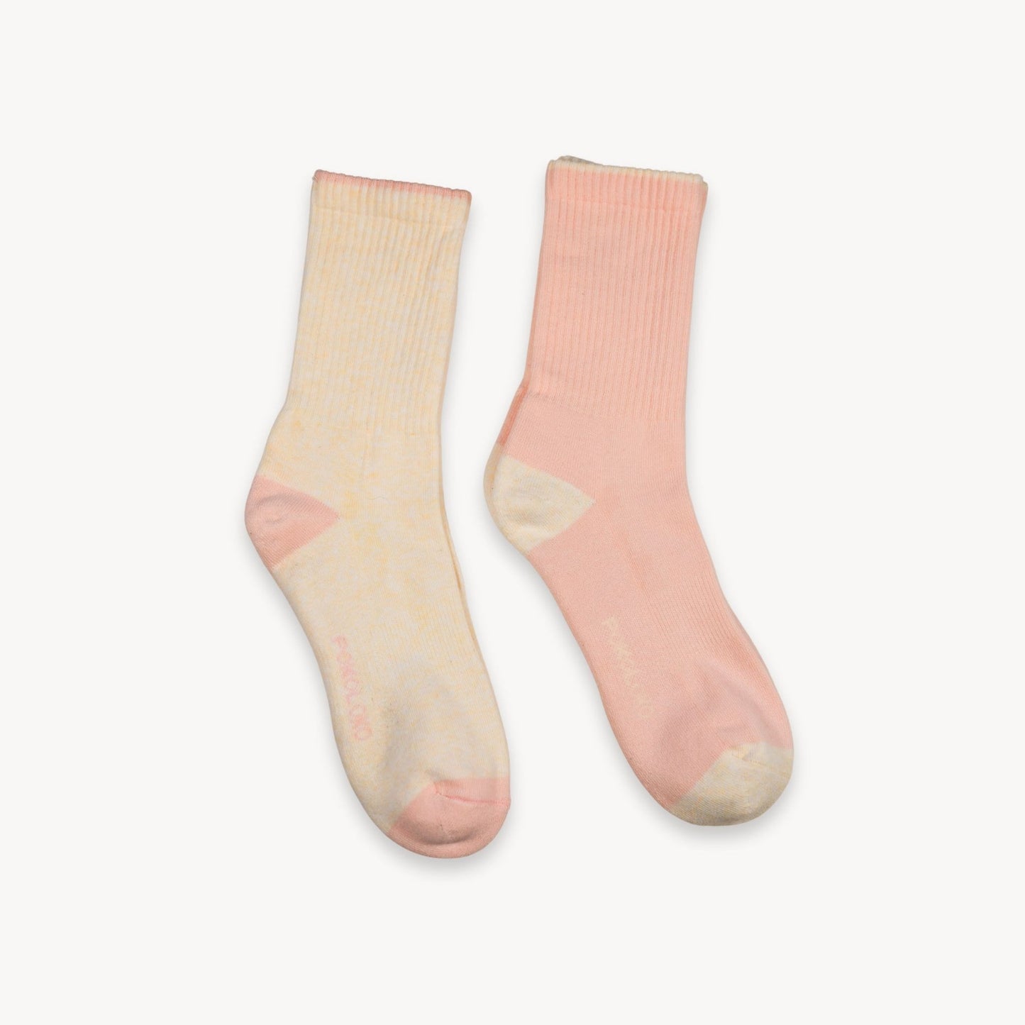 Pima Cotton Socks - Heel Toe 2 Pack