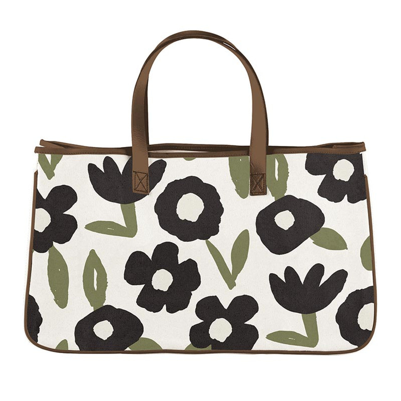 Flower Canvas Tote