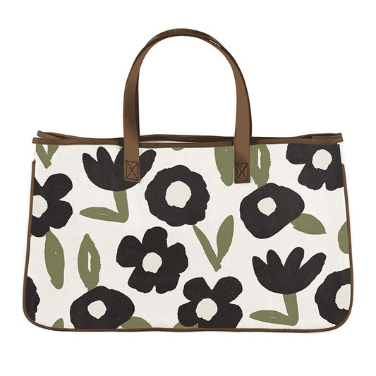 Flower Canvas Tote