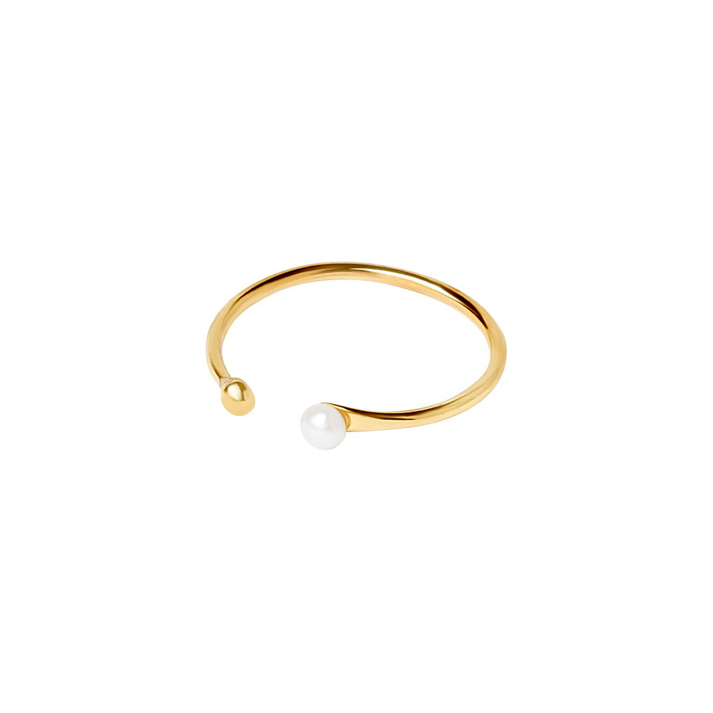 Open Pearl Ring