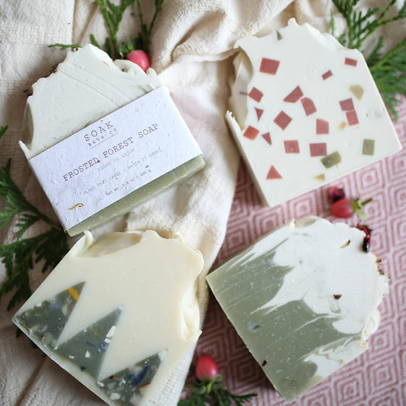 SOAK Holiday Soap Bars