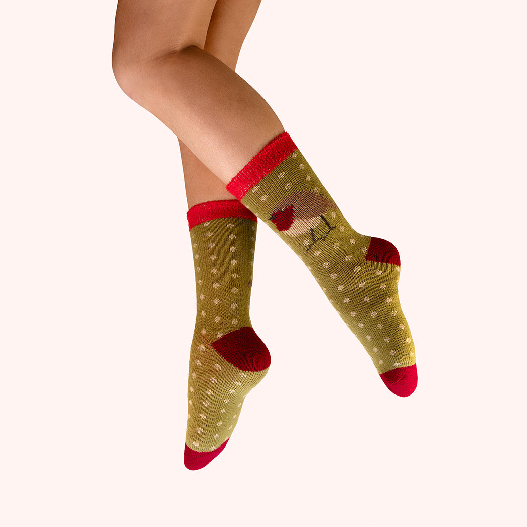 Powder Cozy Socks