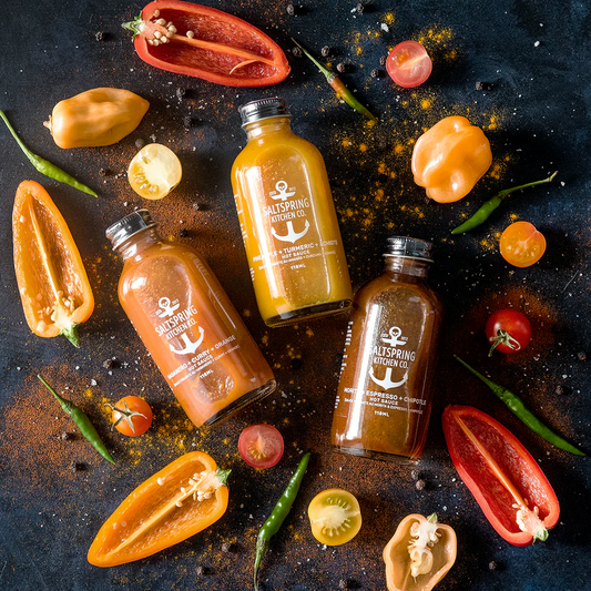 Salt Spring Kitchen Co. Hot Sauce Trio
