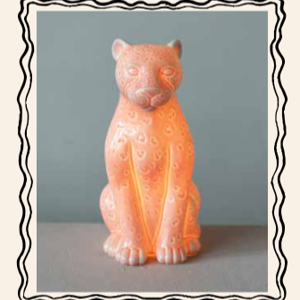 Leopard Table Lamp