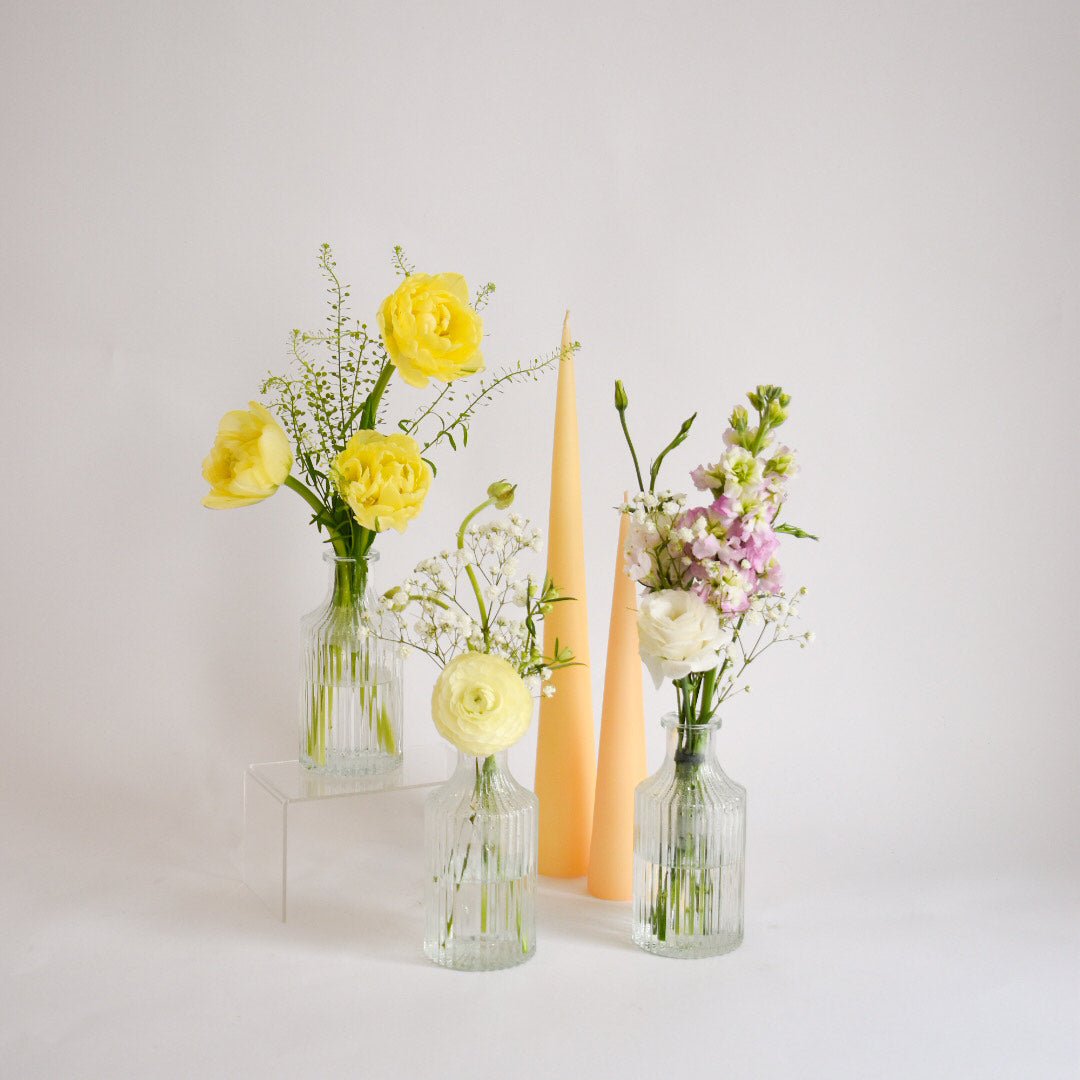 Seasonal Budvase Trio