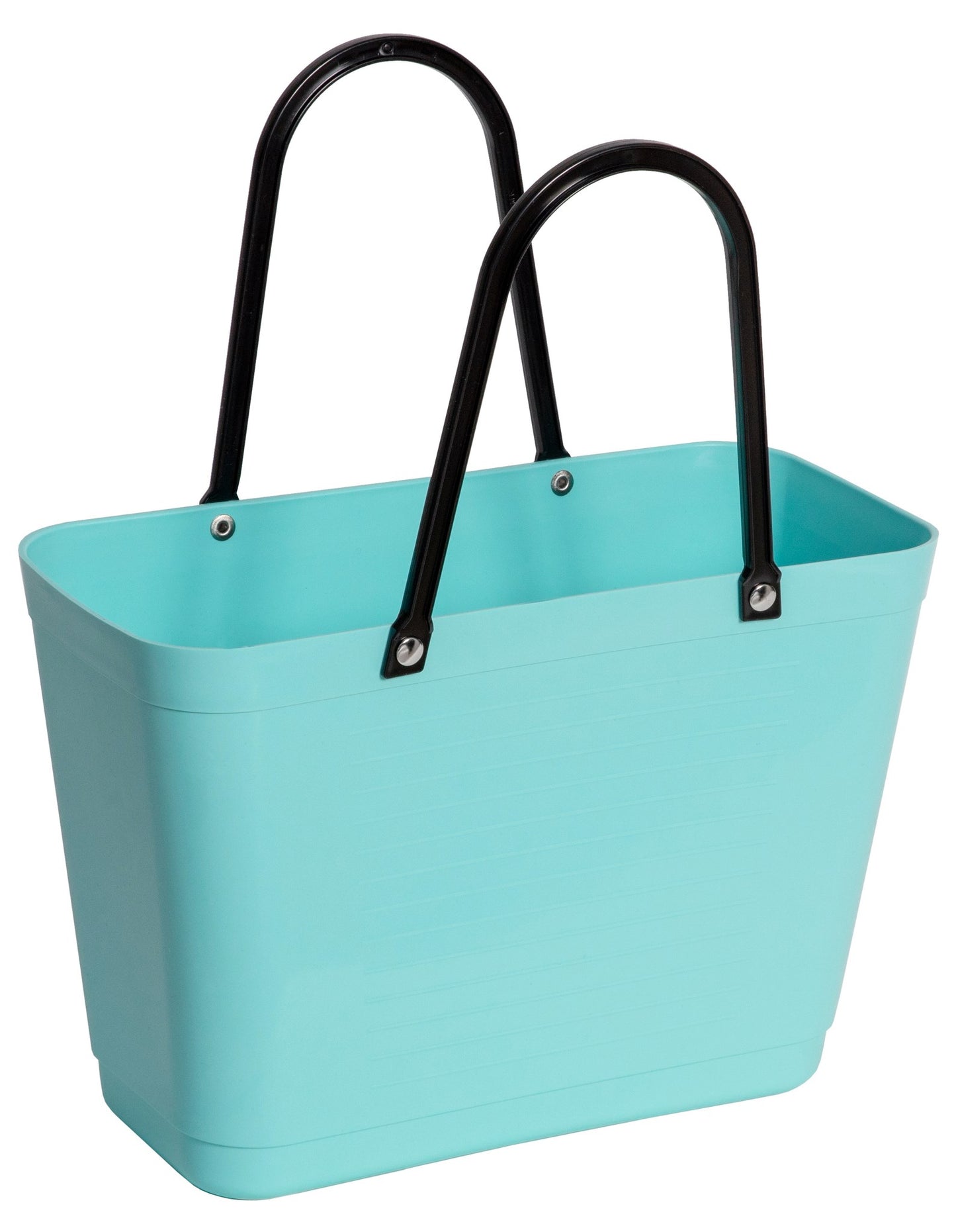 "Green Plastic" Small Hinza Shopper