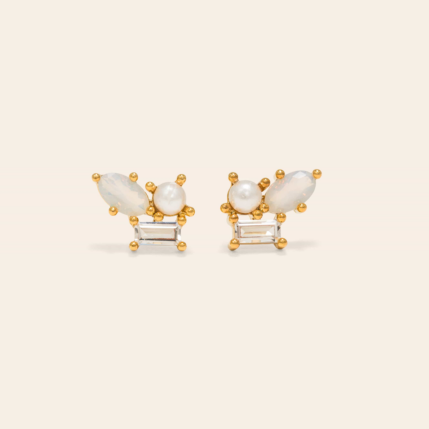 Sonata Pearl Stud Earrings