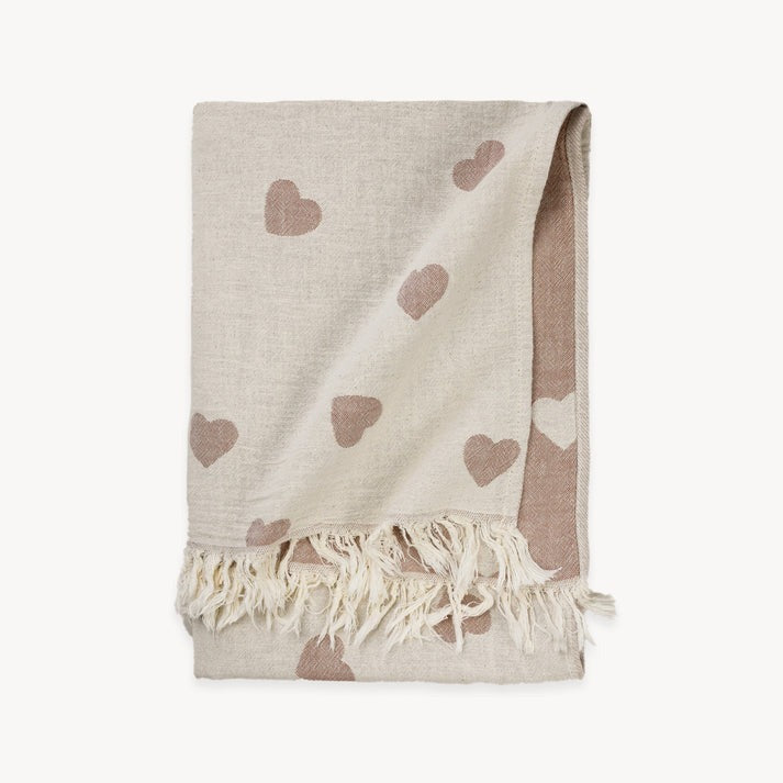 Have a Heart Turkish Towel