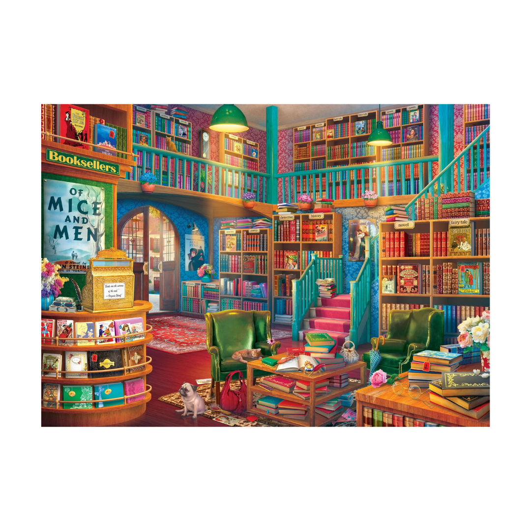 The Wonderful Bookshop 500 Piece Puzzle