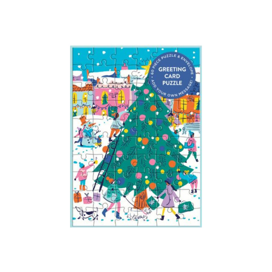 Greeting Card Puzzle - Merry & Bright