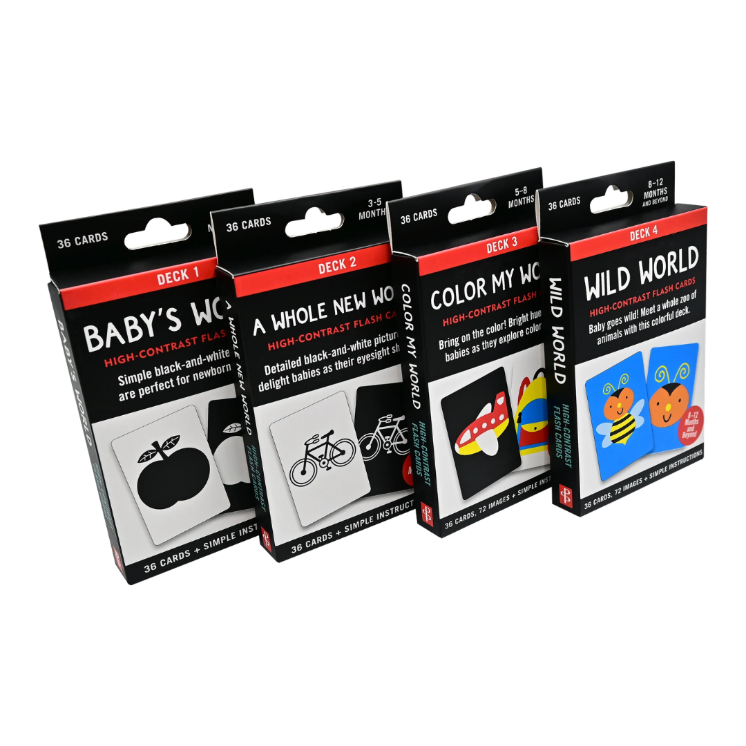 What Does Baby See? - High Contrast Flash Cards Set