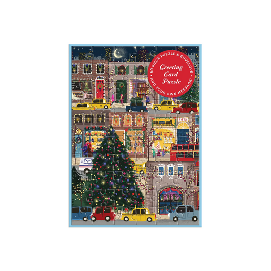 Greeting Card Puzzle - Winter Lights
