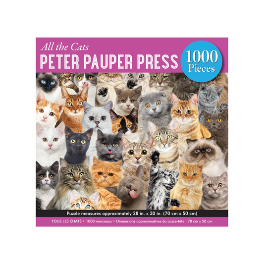 All the Cats 1000 Piece Puzzle
