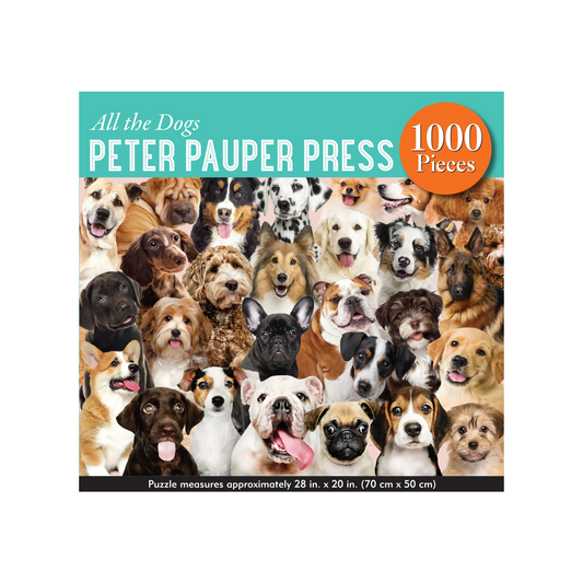 All the Dogs 1000 Piece Puzzle